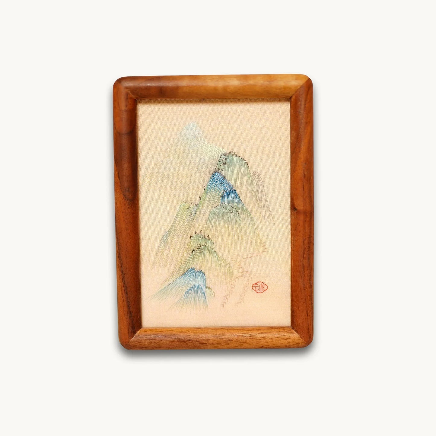 Thousand Miles of Rivers and Mountains Suzhou Embroidery