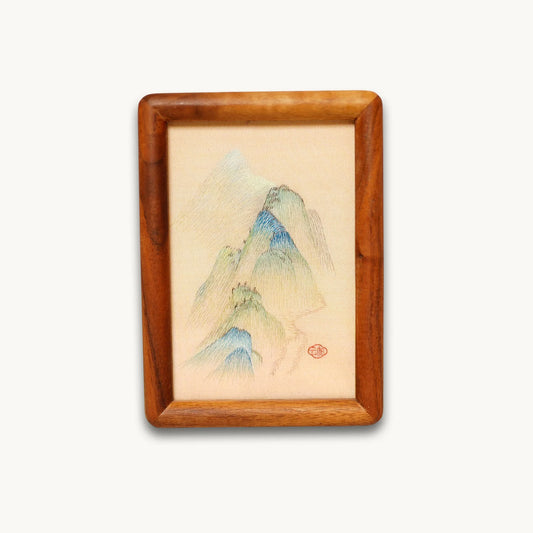 Thousand Miles of Rivers and Mountains Suzhou Embroidery