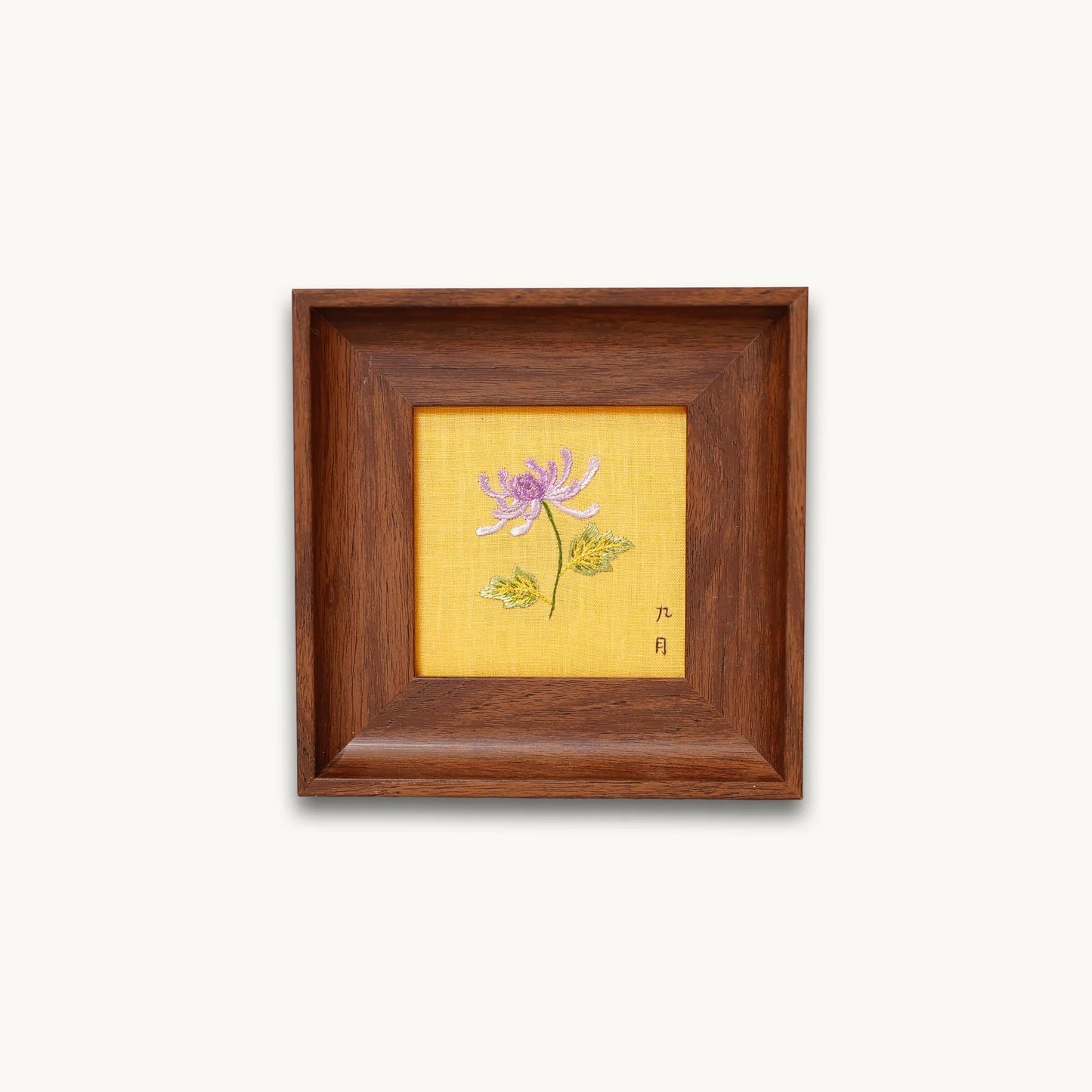 Wall Art Chrysanthemum Suzhou Embroidery Ornament