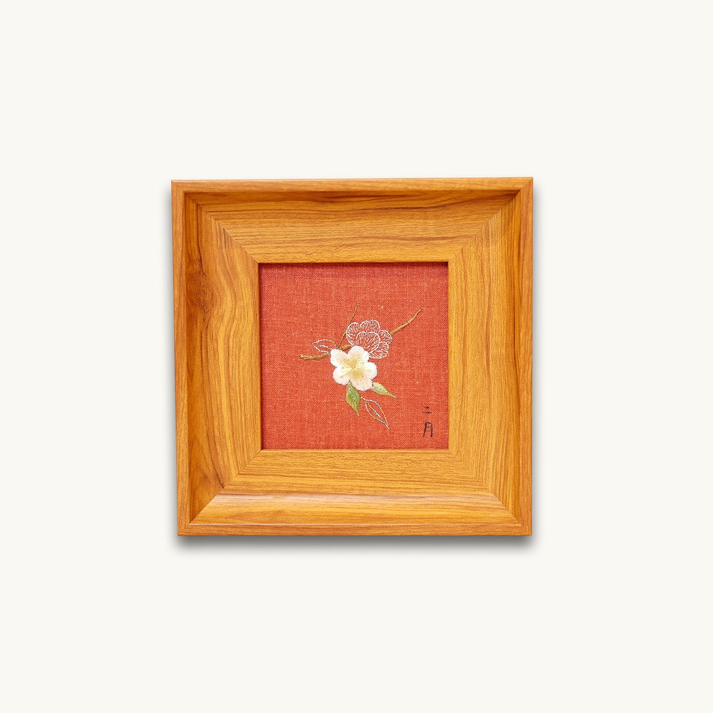 Apricot Blossom Suzhou Embroidery Ornament