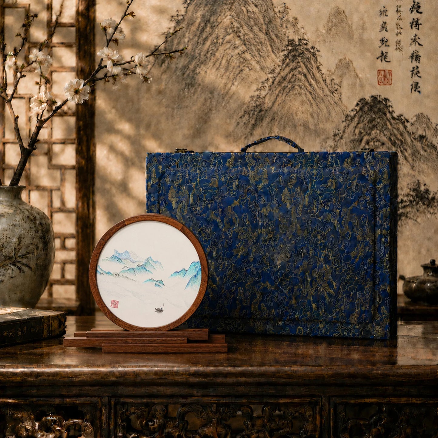 Museum-Quality Moonrise Over the Sea: A Thousand Miles of