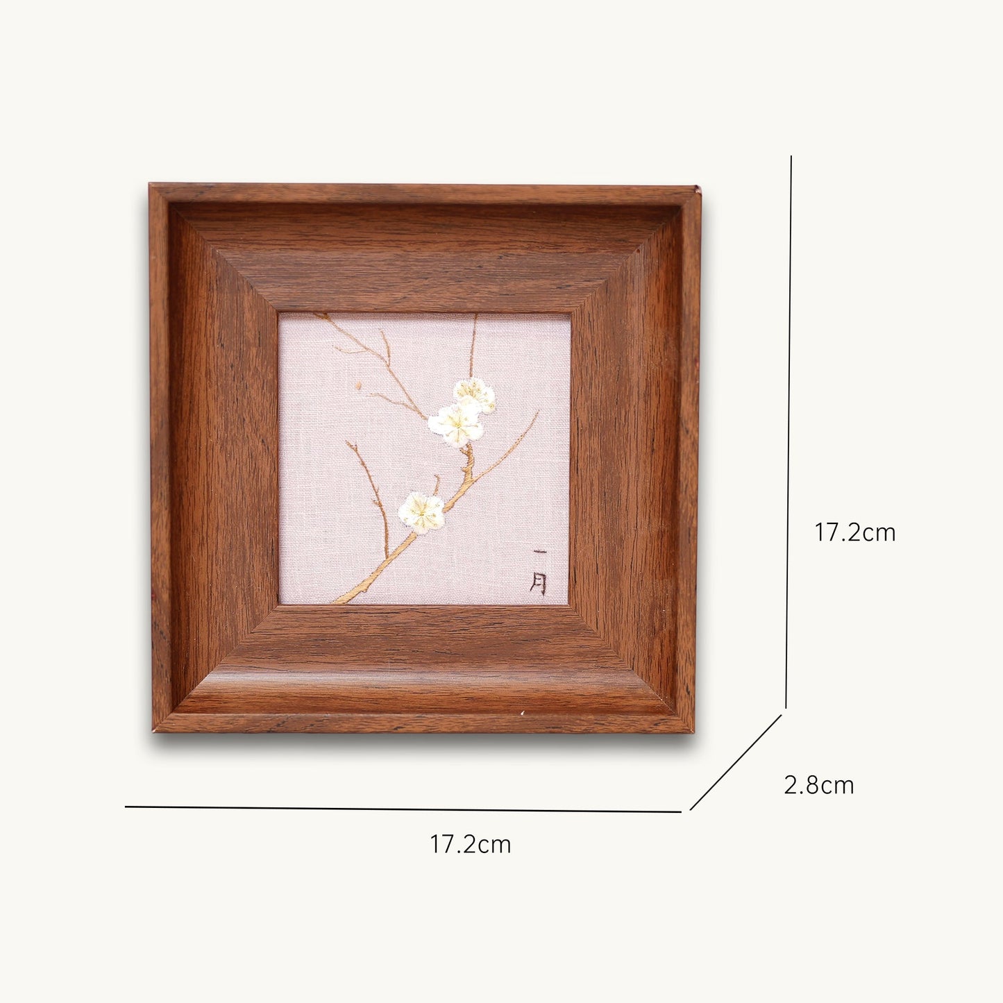 Plum Blossom Suzhou Embroidery Ornament