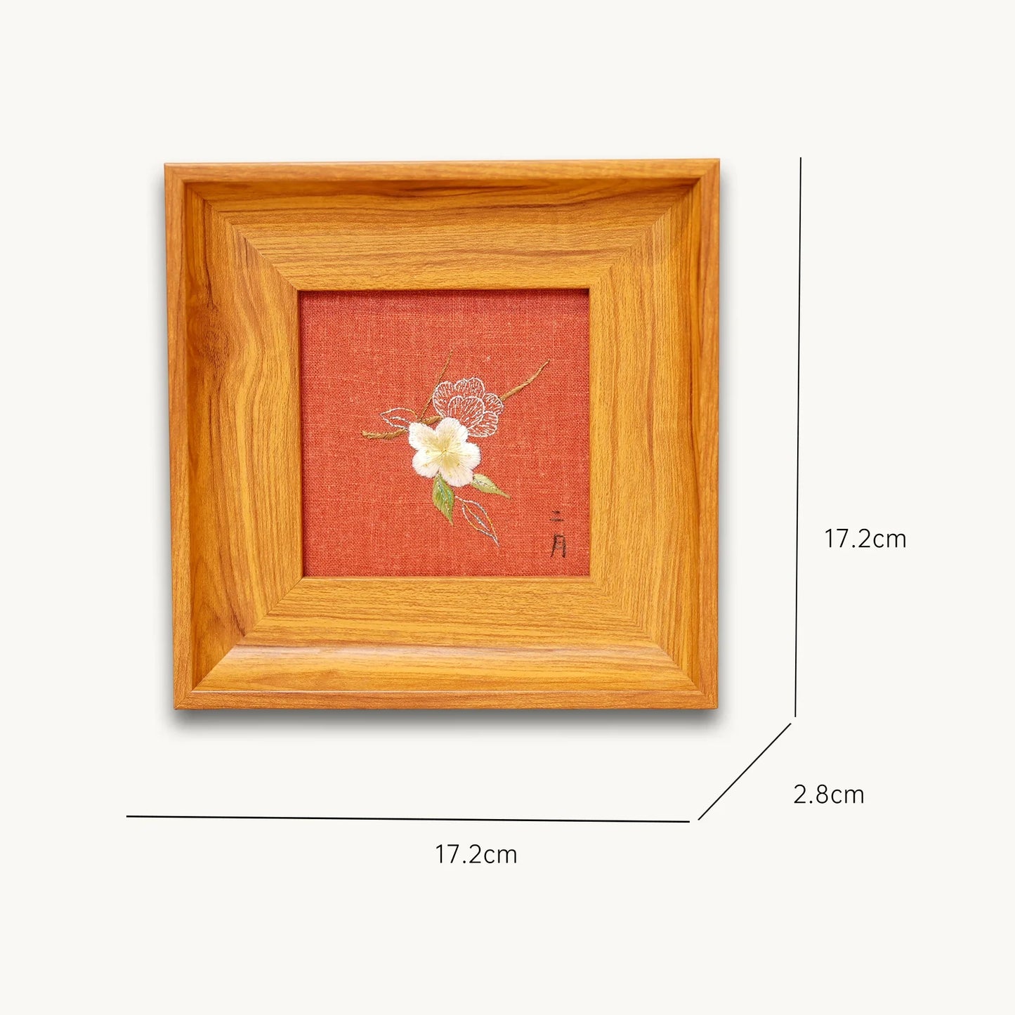 Apricot Blossom Suzhou Embroidery Ornament