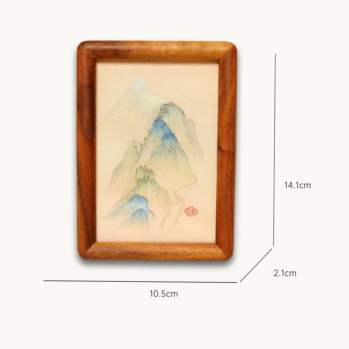 Thousand Miles of Rivers and Mountains Suzhou Embroidery