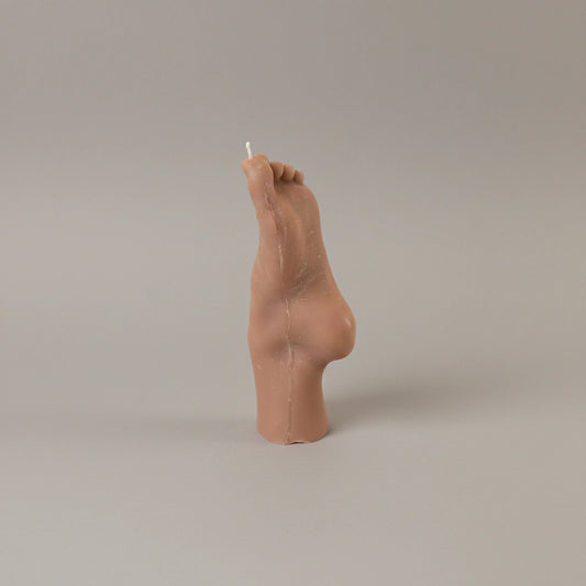 Funny Foot Candle Realistic Feet Sculpture Novelty Gag Gift Decor
