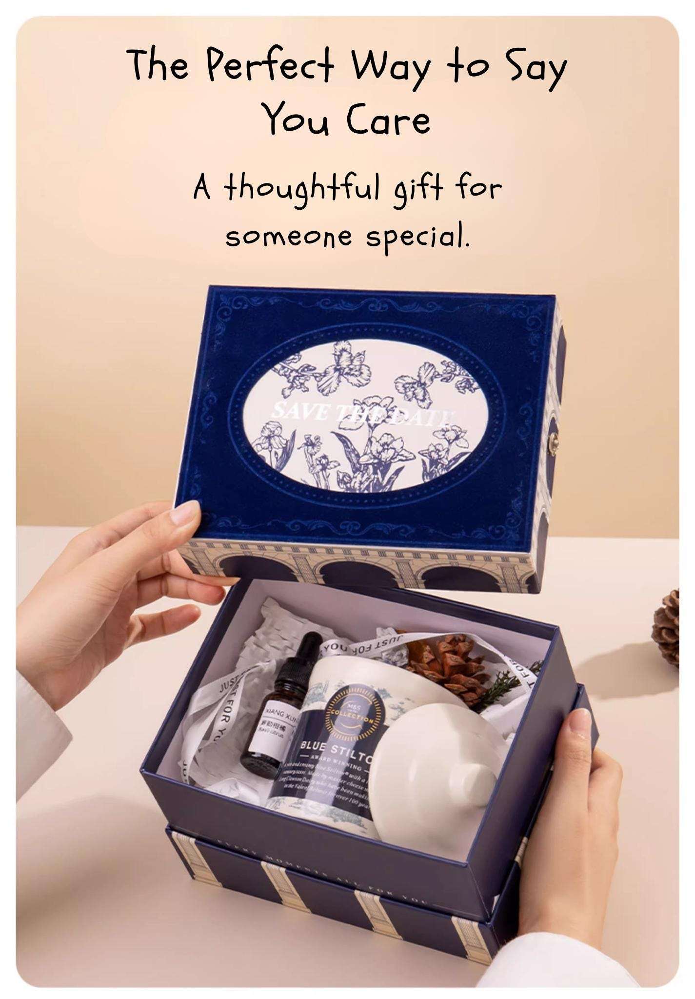Scent Of Time Collection Aromatherapy Crystal Stone Gift Set - Elegant Home Fragrance Thoughtful Gift