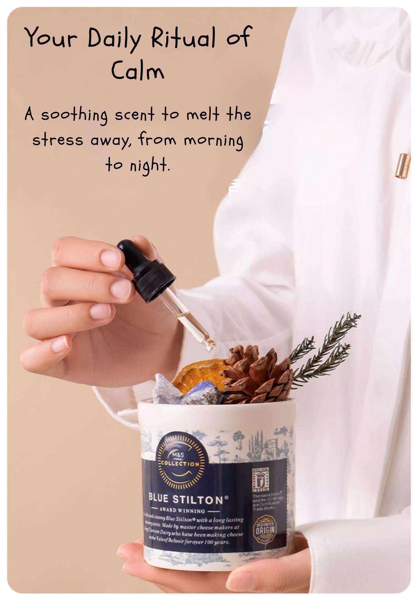 Scent Of Time Collection Aromatherapy Crystal Stone Gift Set - Elegant Home Fragrance &amp; Thoughtful Gift