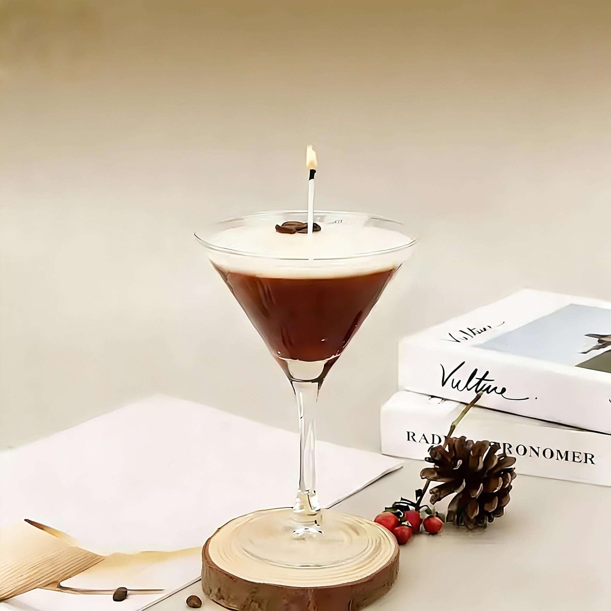 Coffee Martini Candle | Cocktail-Scented Soy Wax Candle