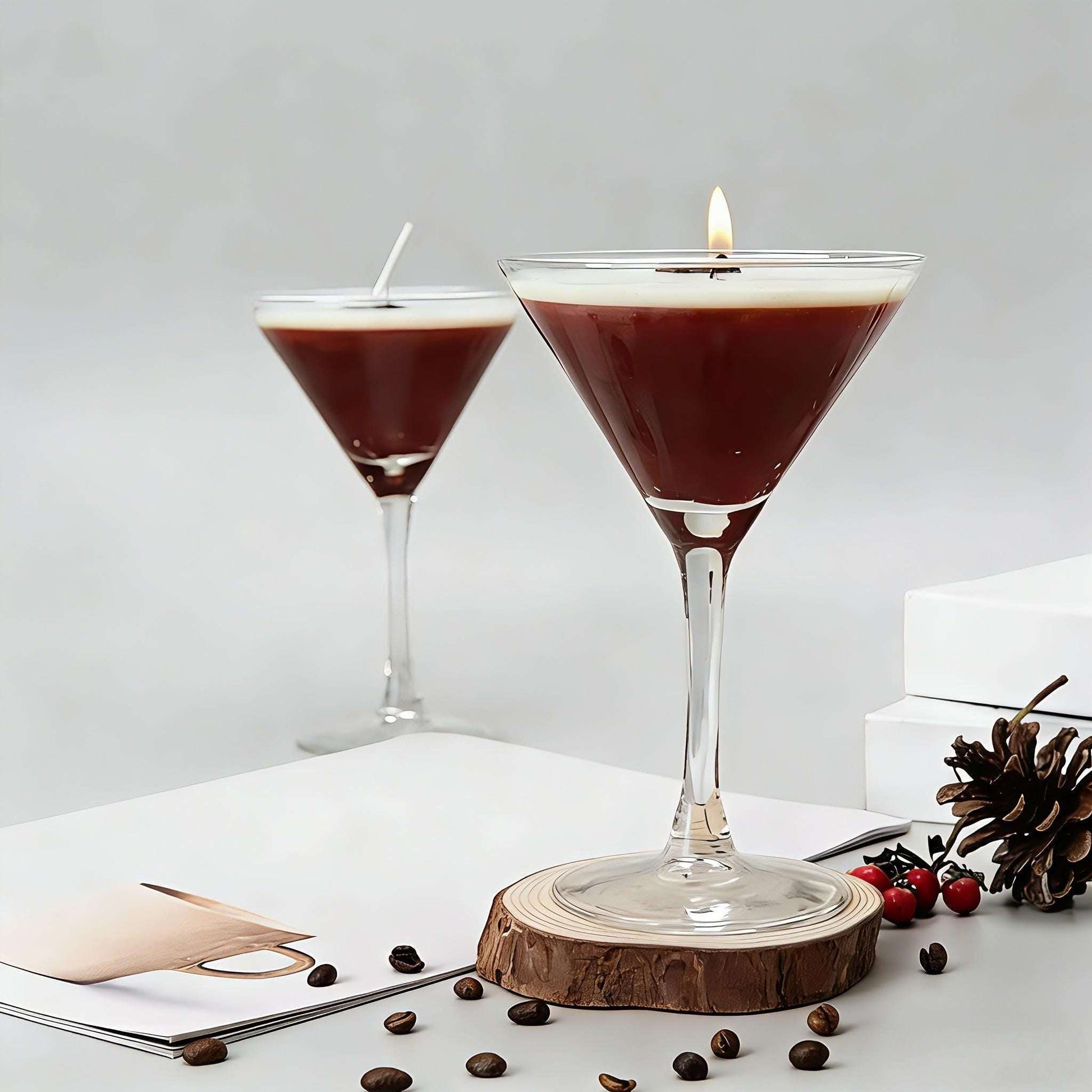 Coffee Martini Candle | Cocktail-Scented Soy Wax Candle