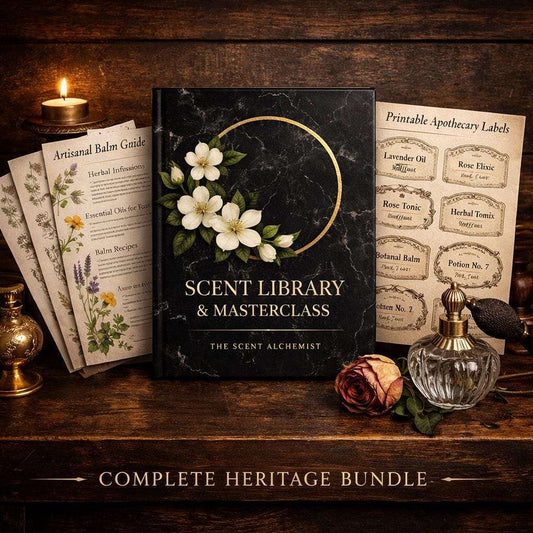Scent Alchemist Masterclass: 50+ Fragrance Layering Cards &amp; DIY Balm Guide