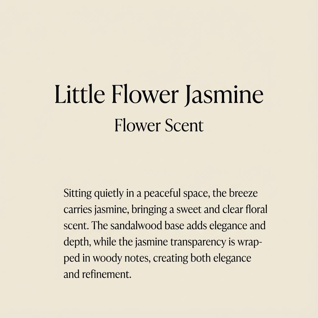 Natural Jasmine Solid Perfume Balm in Vintage Embroidered Compact