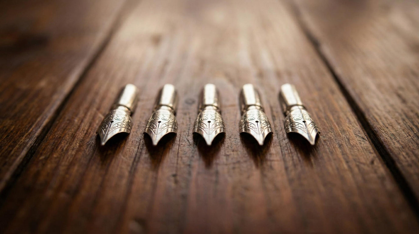 Vintage Feather Quill Pen Set: Calligraphy Writing Kit with Wax Seal