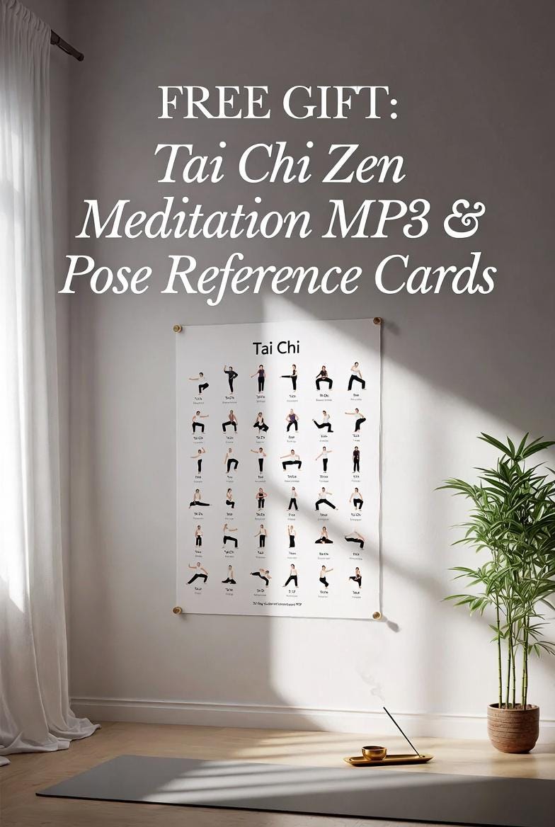30-Day Visual Tai Chi Challenge, Balance &amp; Flexibility Guide (PDF) - Scent Of Time